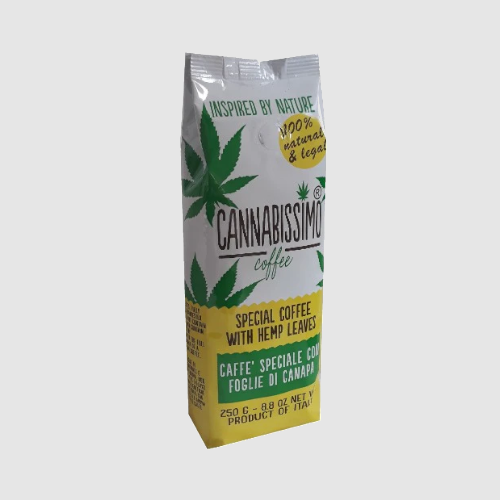 250g Cannabissimo with Hemp Leaves